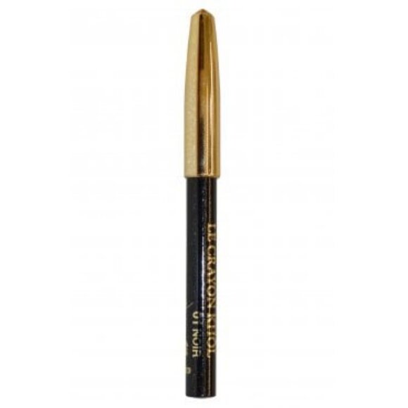 Lancome le Crayon Khol eyeliner #01 Noir 0.7g New without Box - Picture 2 of 2